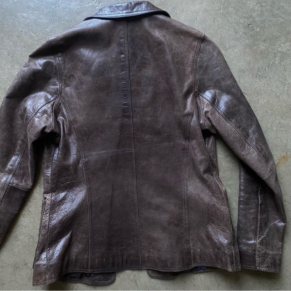 Genuine Leather Jacket - Picture 3 of 5